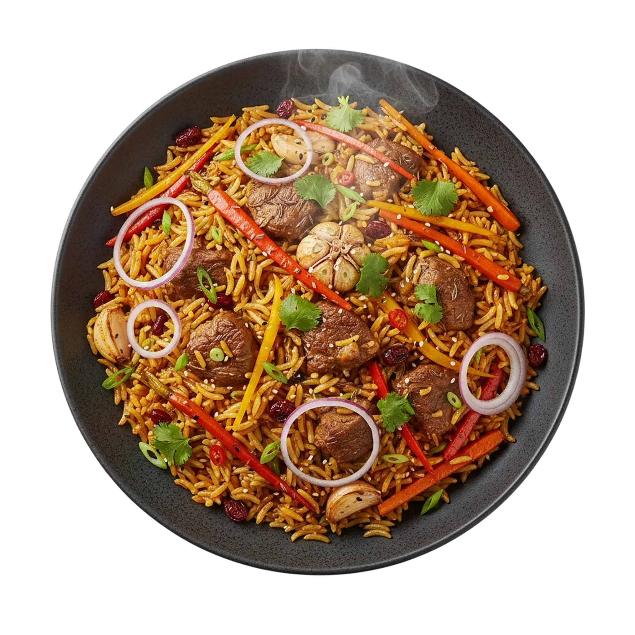 Рис с курицей