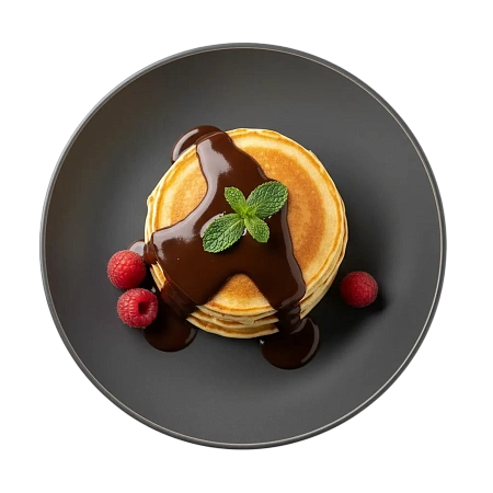Блинчики с клубникой Блинчики с клубникой